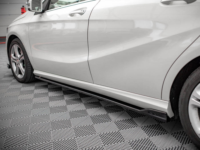 Mercedes A W176 (2012-2015) Side Skirts Diffusers V.1 - Maxton Design