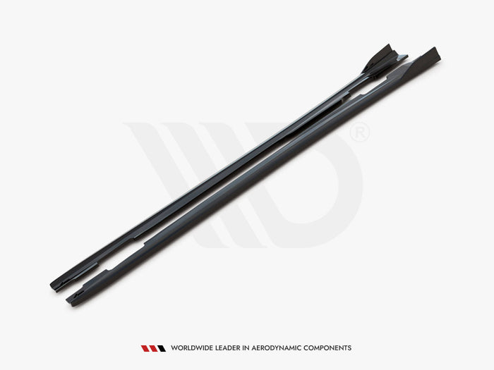 Mercedes A W176 (2012-2015) Side Skirts Diffusers V.1 - Maxton Design