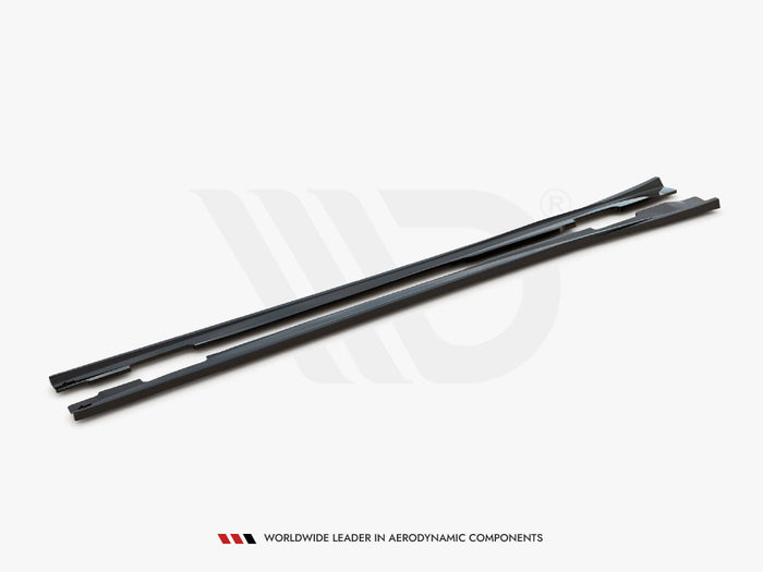 Mercedes A W176 (2012-2015) Side Skirts Diffusers V.2 - Maxton Design