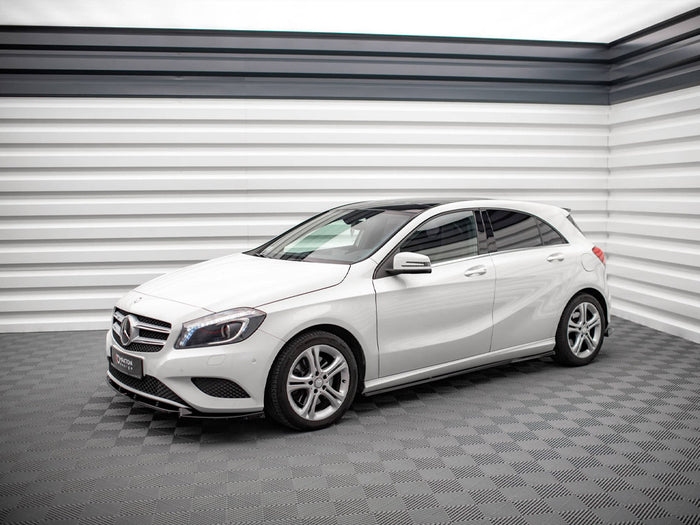 Mercedes A W176 (2012-2015) Side Skirts Diffusers V.2 - Maxton Design