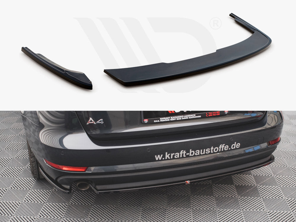 Audi A4 Avant B9 (2015-2019) Rear Side Splitters - Maxton Design