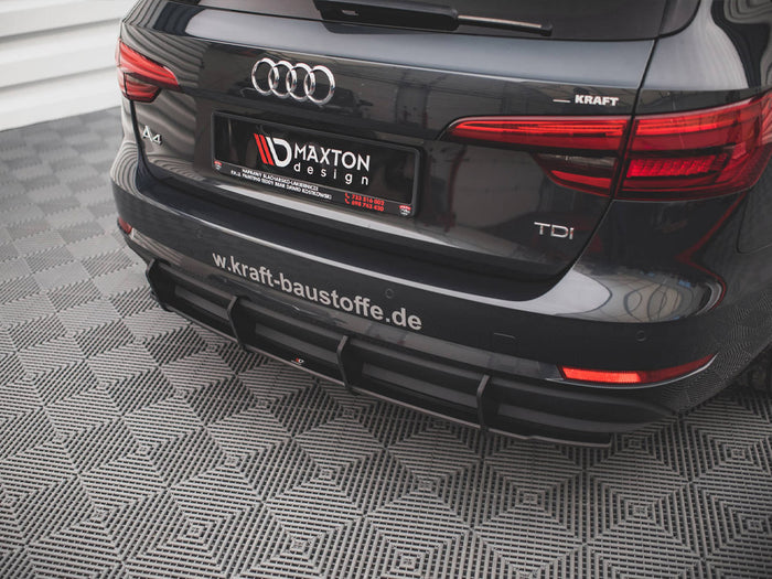 Audi A4 Avant B9 (2015-2019) Street PRO Rear Diffuser - Maxton Design
