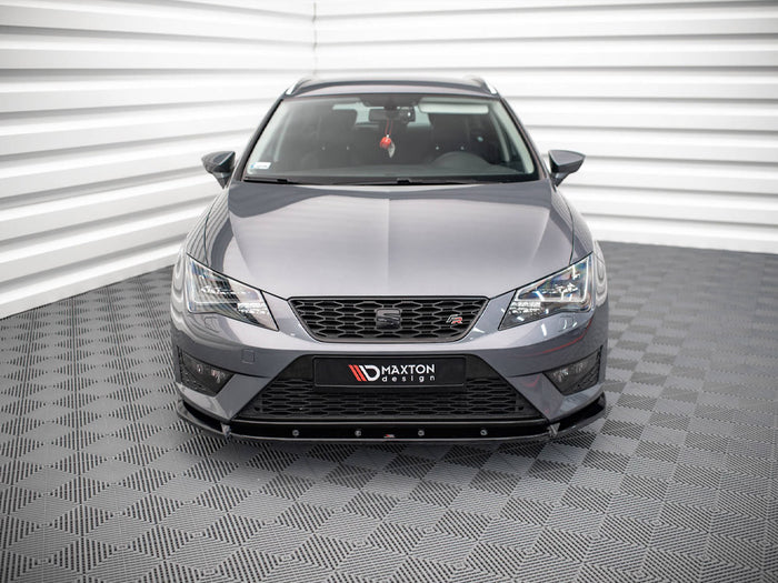 Seat Leon FR / Cupra MK3 (2012-2016) Front Splitter V.1 - Maxton Design