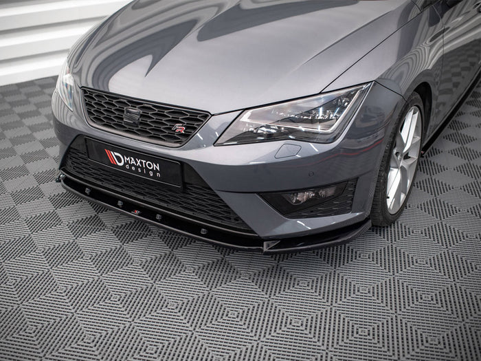 Seat Leon FR / Cupra MK3 (2012-2016) Front Splitter V.1 - Maxton Design