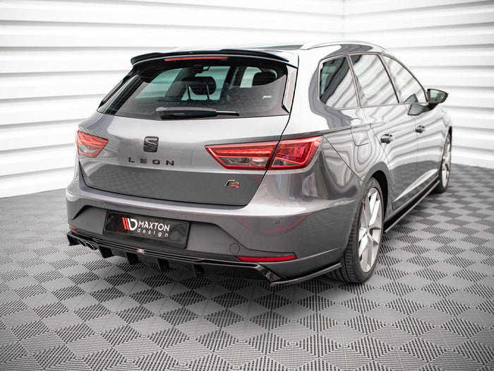 Seat Leon FR Sportstourer MK3 (2012-2016) Rear Side Splitters V.2 - Maxton Design