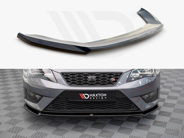 Seat Leon FR / Cupra MK3 (2012-2016) Front Splitter V.2 - Maxton Design