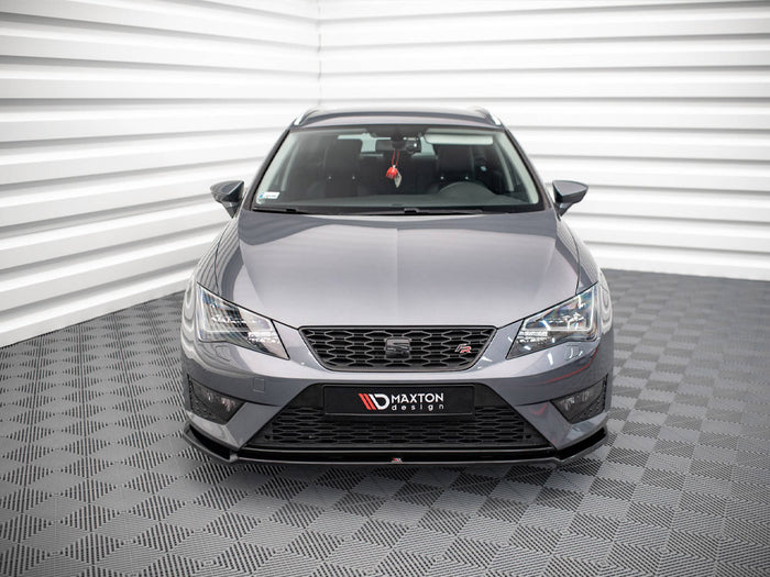 Seat Leon FR / Cupra MK3 (2012-2016) Front Splitter V.2 - Maxton Design