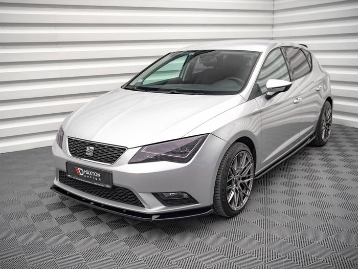 Seat Leon MK3 (2012-2016) Front Splitter V.1 - Maxton Design