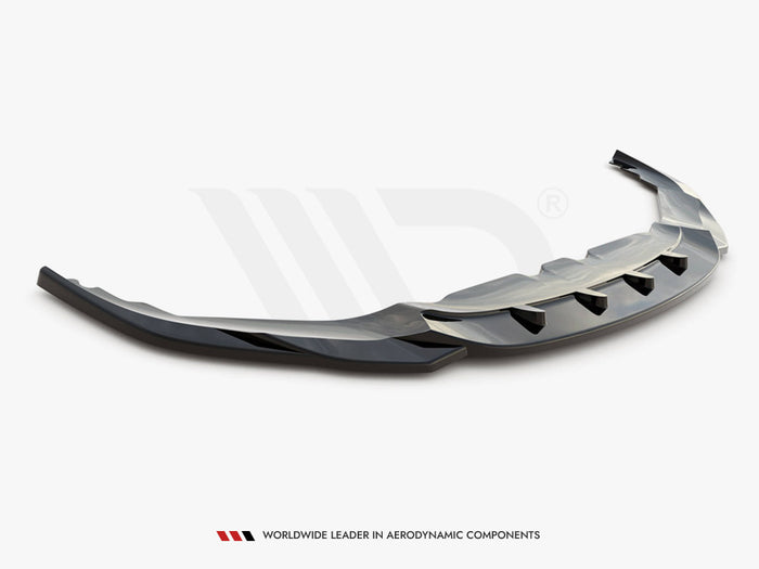 BMW 8 Coupe M-pack G15 / 8 GRAN Coupe M-pack G16 (2018-) Front Splitter V.4 - Maxton Design