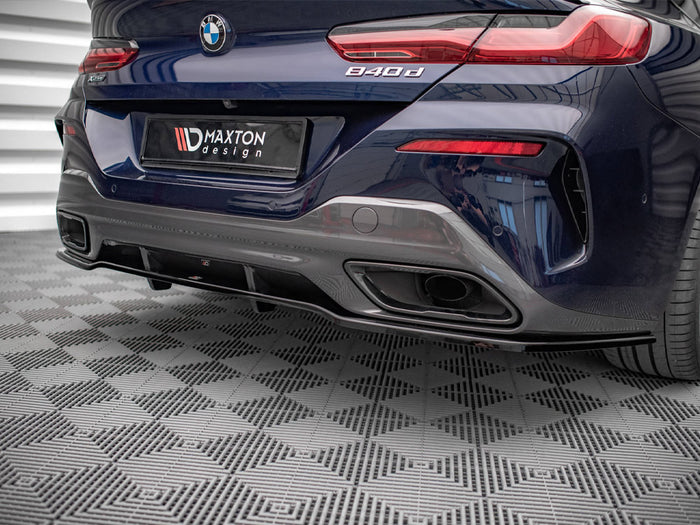 BMW 8 GRAN Coupe M-Pack G16 (2019-) Central Rear Splitter - Maxton Design