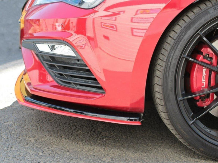 Seat Leon MK3 Cupra/ FR Facelift (2017-2019) Front Splitter V.3 - Maxton Design