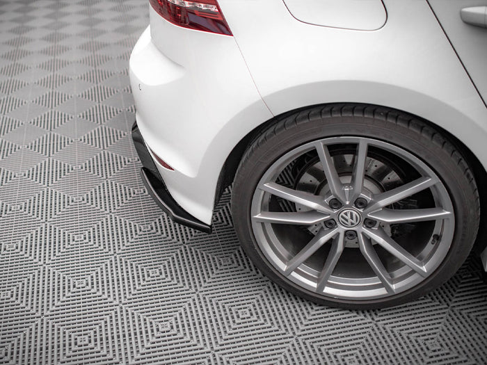VW Golf R MK7 (2013-2016) Rear Side Splitters V.4 - Maxton Design