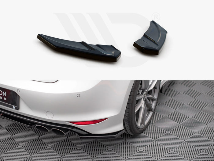 VW Golf R MK7 (2013-2016) Rear Side Splitters V.3 - Maxton Design