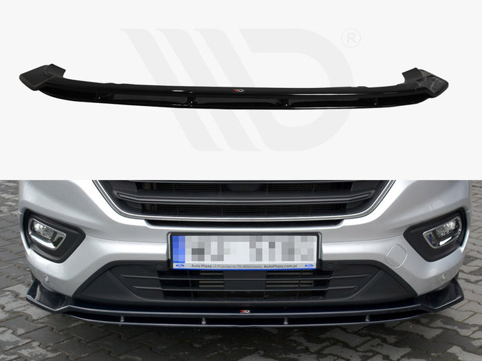 Ford Transit Custom MK 1 Facelift (2018-UP) Front Splitter - Maxton Design