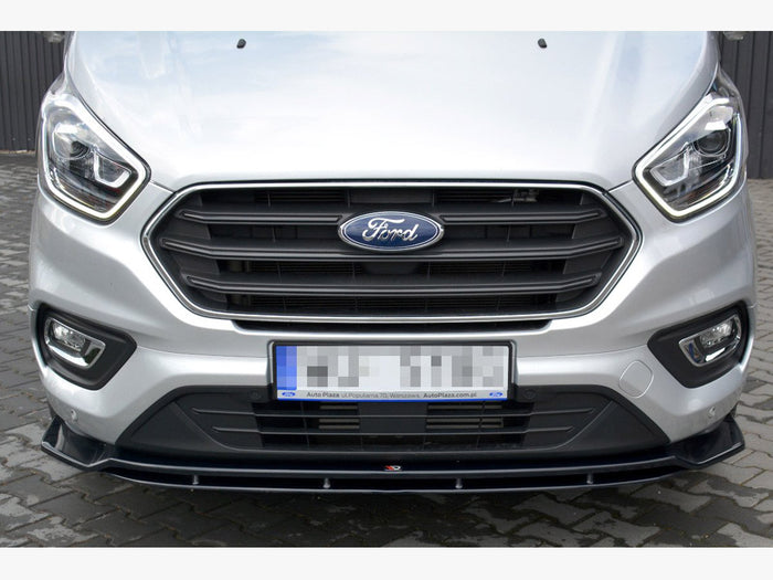 Ford Transit Custom MK 1 Facelift (2018-UP) Front Splitter - Maxton Design