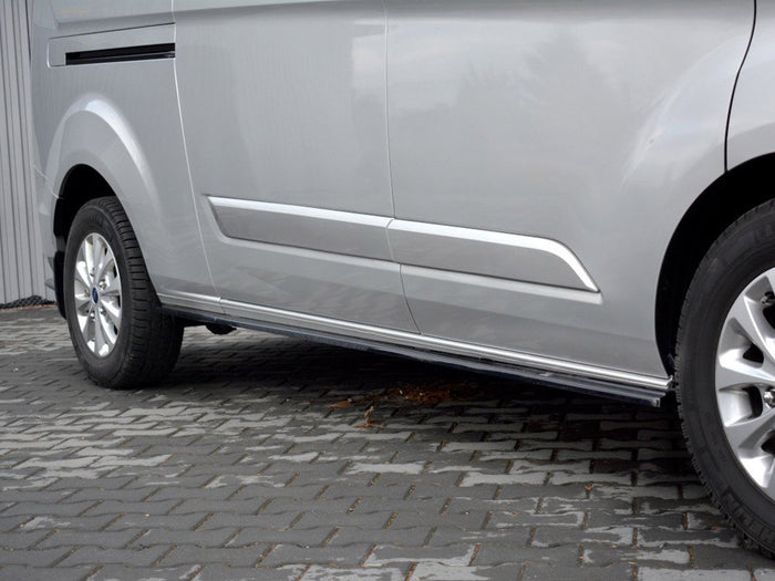 Ford Transit Custom MK 1 Facelift (2018-UP) Side Skirts Splitters - Maxton Design