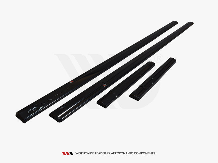 Ford Transit Custom MK 1 Facelift (2018-UP) Side Skirts Splitters - Maxton Design
