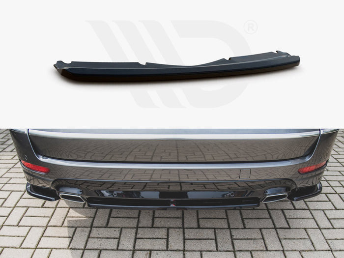 Ford S-max Vignale MK2 Facelift (2019-) Central Rear Splitter - Maxton Design