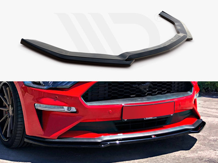Ford Mustang MK6 Facelift (2018-) Front Splitter - Maxton Design