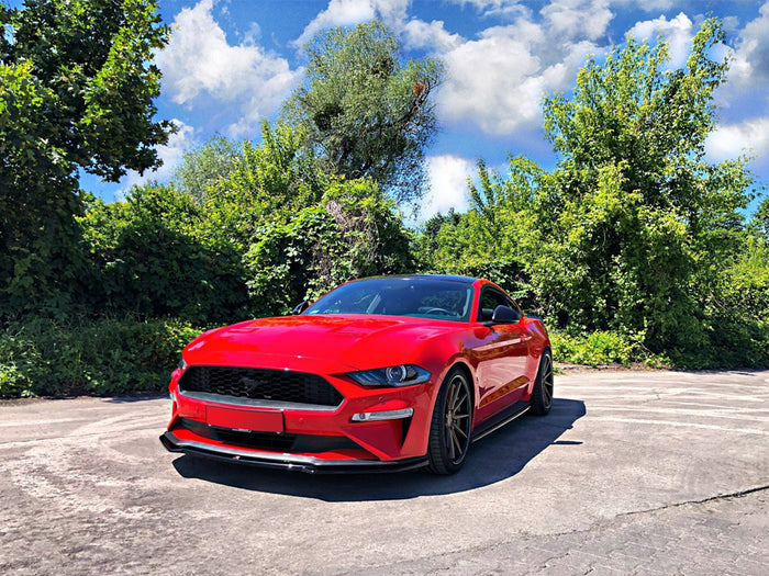 Ford Mustang MK6 Facelift (2018-) Front Splitter - Maxton Design