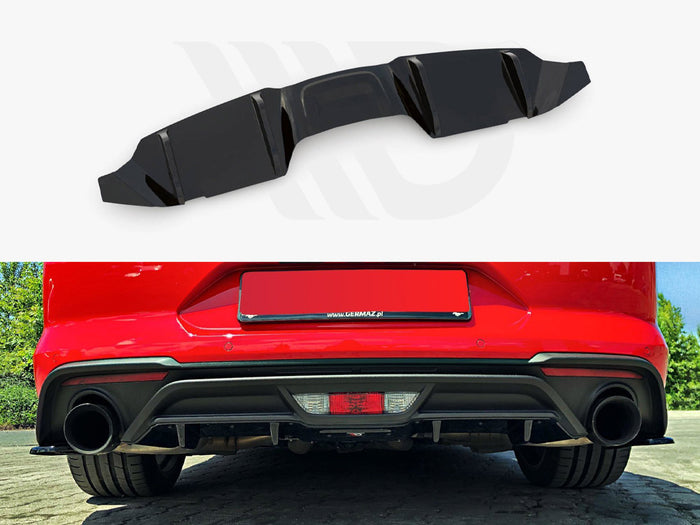 Ford Mustang MK6 Facelift (2017-) Rear Valance - Maxton Design