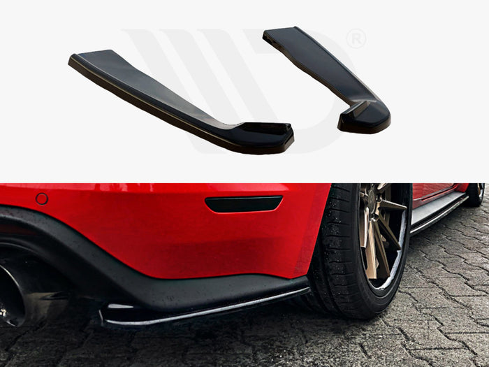 Ford Mustang MK6 Facelift (2017-) Rear Side Splitters - Maxton Design