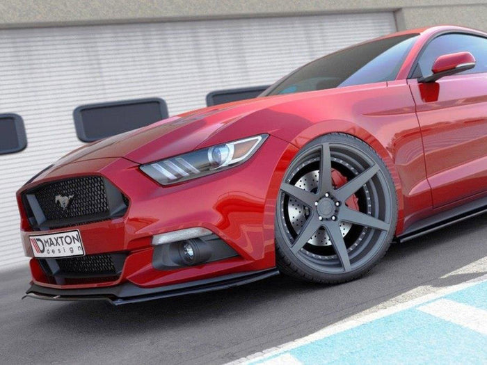 Ford Mustang MK6 (2014-17) Front Splitter V.1 - Maxton Design