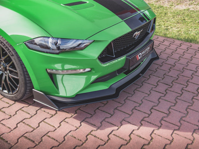 Ford Mustang GT MK6 Facelift (2017-) Street PRO Front Splitter V.2 - Maxton Design