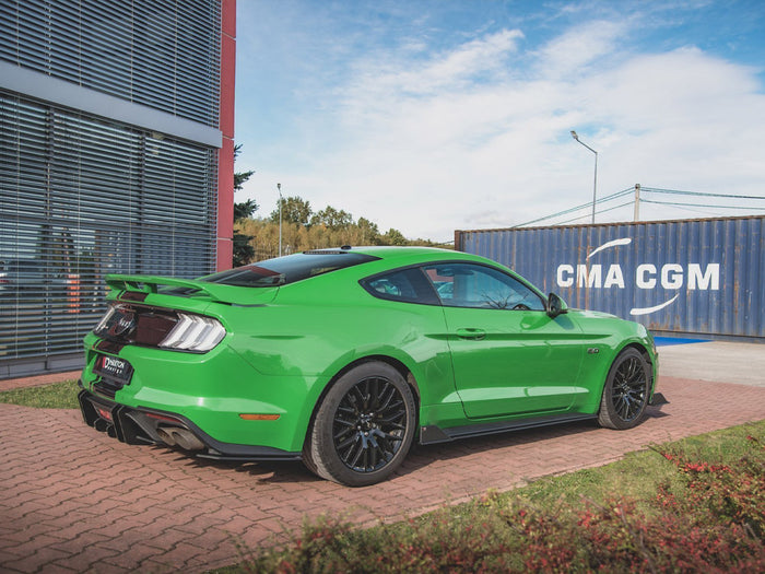 Ford Mustang GT MK6 Facelift (2017-) Street PRO Side Skirts Diffusers V.2 - Maxton Design
