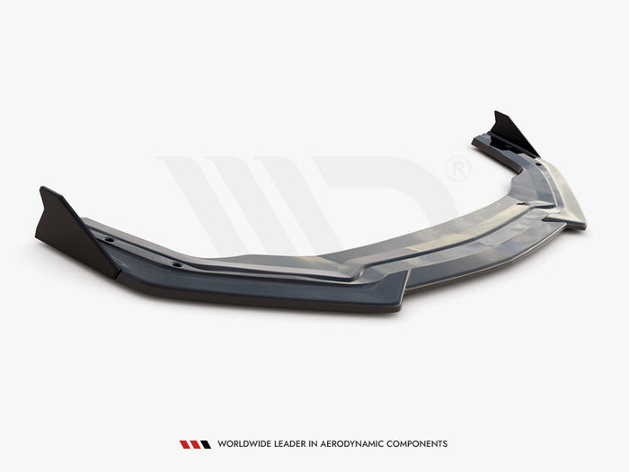 Ford Mustang GT Mk6 Facelift Front Splitter V.1 + Flaps - Maxton Design