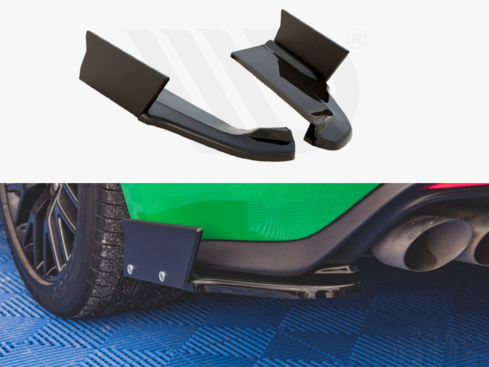 Ford Mustang GT Mk6 Facelift Rear Side Splitters V.1 - Maxton Design