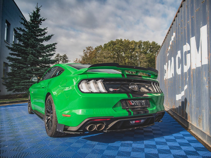 Ford Mustang GT Mk6 Facelift Rear Side Splitters V.1 - Maxton Design