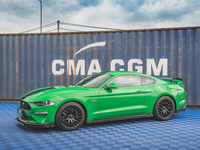 Ford Mustang GT MK6 Facelift (2017-) Side Skirts Diffusers - Maxton Design