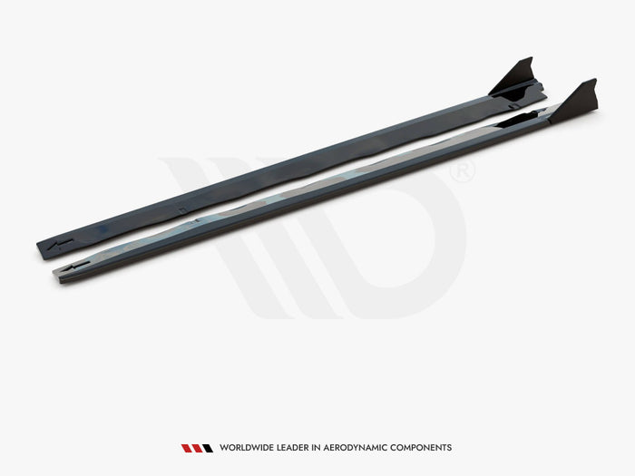 Ford Mustang GT MK6 Facelift (2017-) Side Skirts Diffusers - Maxton Design