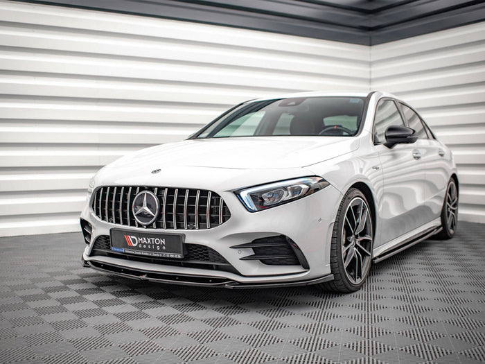 Mercedes A35 AMG V177/W177 (2018-) Front Splitter V.5 - Maxton Design