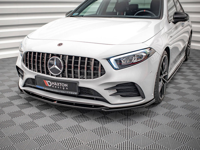 Mercedes A35 AMG V177/W177 (2018-) Front Splitter V.5 - Maxton Design