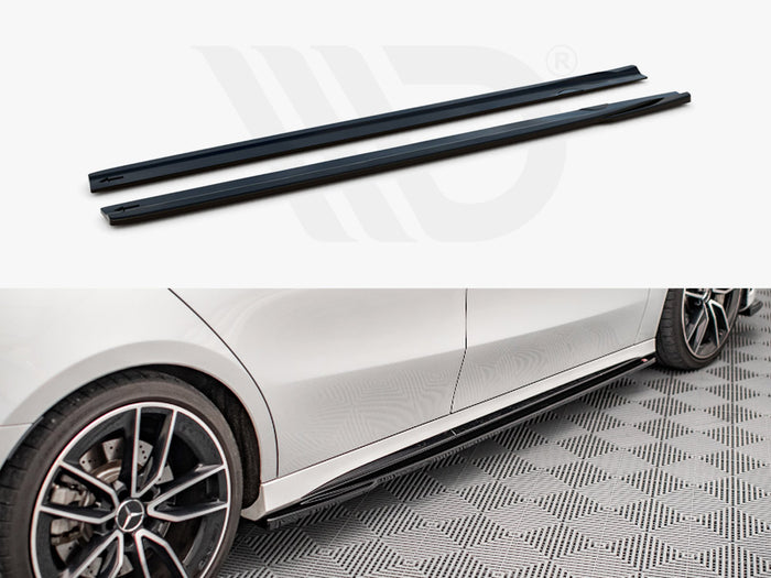 Mercedes A35 AMG V177/W177 (2018-) Side Skirts Diffusers V.2 - Maxton Design