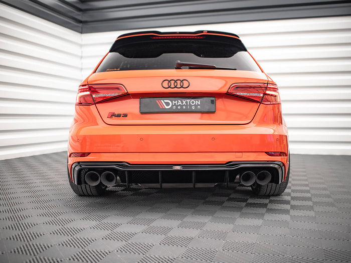 Audi RS3 8V Facelift (2017-) Rear Valance V.2 - Maxton Design
