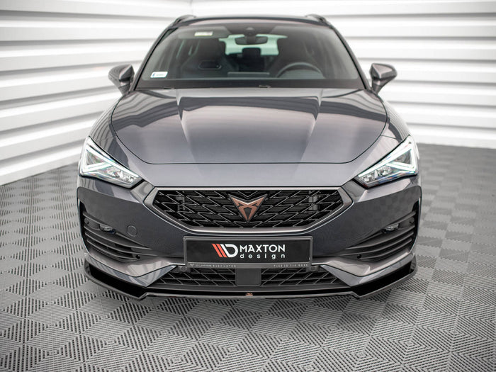 Cupra Leon (2020-) Front Splitter V.2 - Maxton Design
