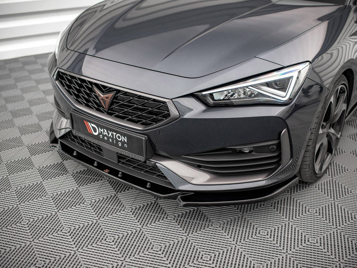 Cupra Leon (2020-) Front Splitter V.3 - Maxton Design