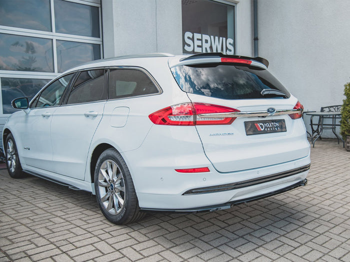 Ford Mondeo Estate Platinum MK5 Facelift (2019-) Central Rear Splitter - Maxton Design