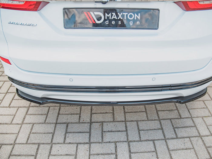 Ford Mondeo Estate Platinum MK5 Facelift (2019-) Central Rear Splitter - Maxton Design