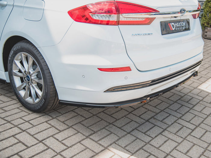 Ford Mondeo Estate Platinum MK5 Facelift (2019-) Central Rear Splitter - Maxton Design