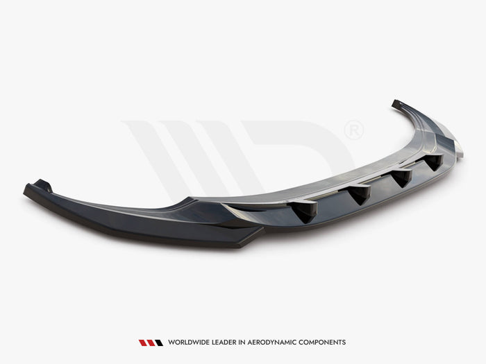 VW Tiguan R / R-line MK2 Facelift (2020-) Front Splitter V.3 - Maxton Design