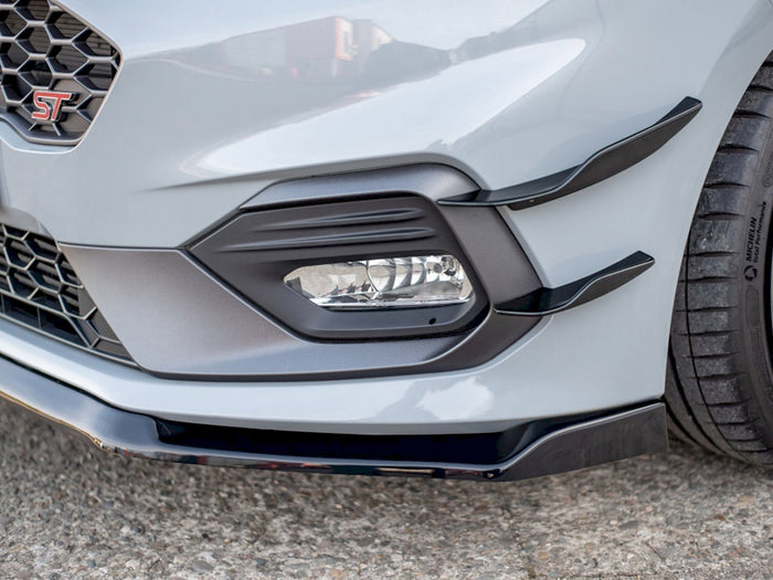 Ford Fiesta MK8 ST / St-line (2017-) Front Splitter V.5 - Maxton Design