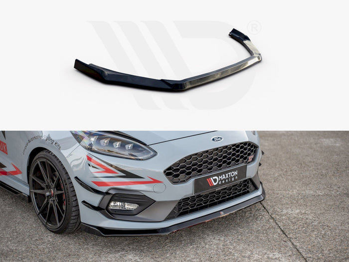 Ford Fiesta MK8 ST / St-line (2017-) Front Splitter V.5 - Maxton Design