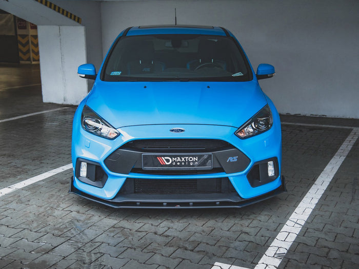 Ford Focus RS MK3 (2015-2018) Front Splitter V2 - Maxton Design