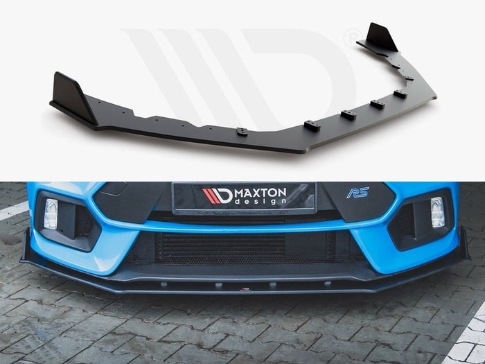 Ford Focus RS MK3 (2015-2018) Front Splitter V2 - Maxton Design