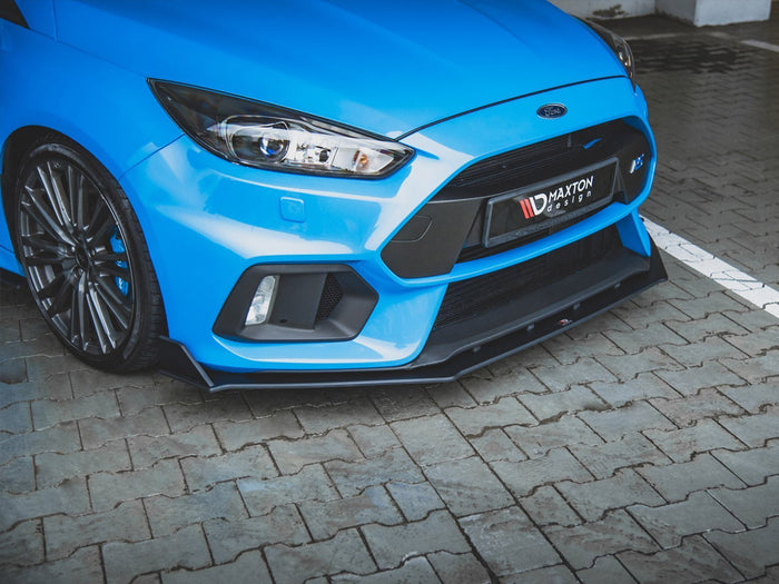 Ford Focus RS MK3 (2015-2018) Front Splitter V2 - Maxton Design