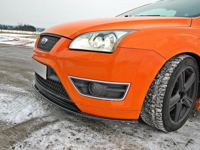 Ford Focus II ST Preface Model (Ver. 2) Front Splitter - Maxton Design